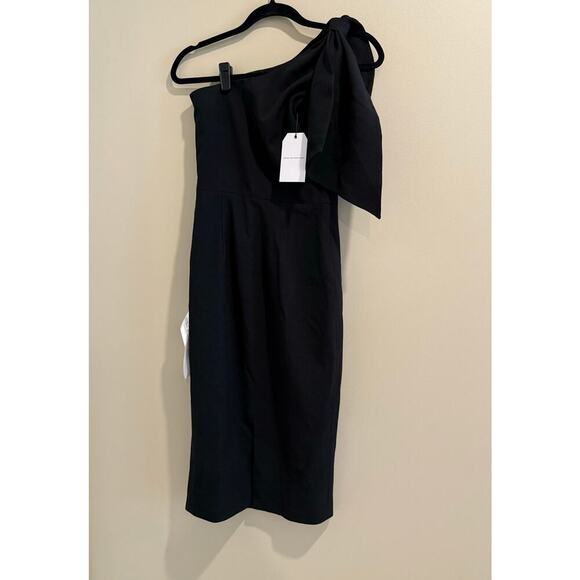 Dress the Population Tiffany One Shoulder Midi Dress XS NWT - Picture 5 of 8